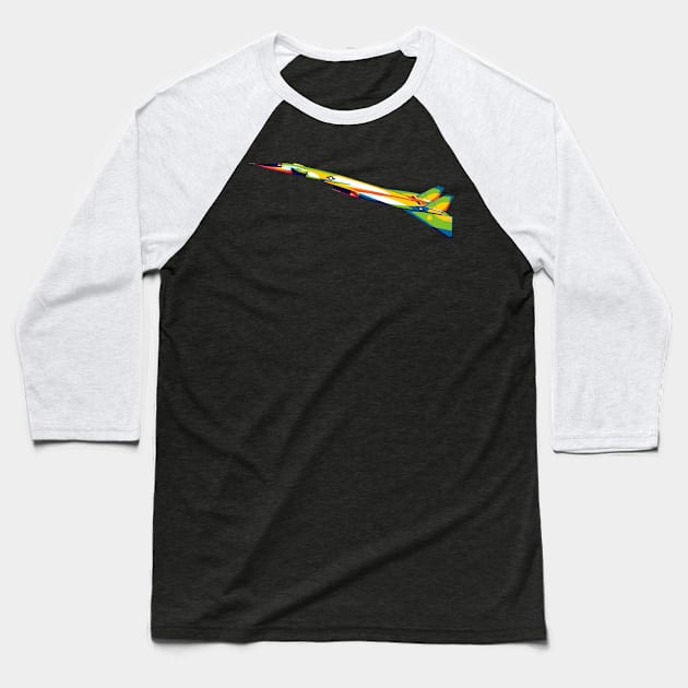 XB-70 in Pop Art Baseball T-Shirt by wpaprint